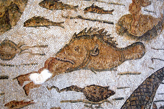 Illustration for article titled Roman art reveals regular fish were once full-fledged sea monsters